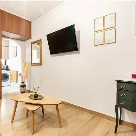 Cute Tiny Apartment In The Heart Of Flisvos Athene Buitenkant foto